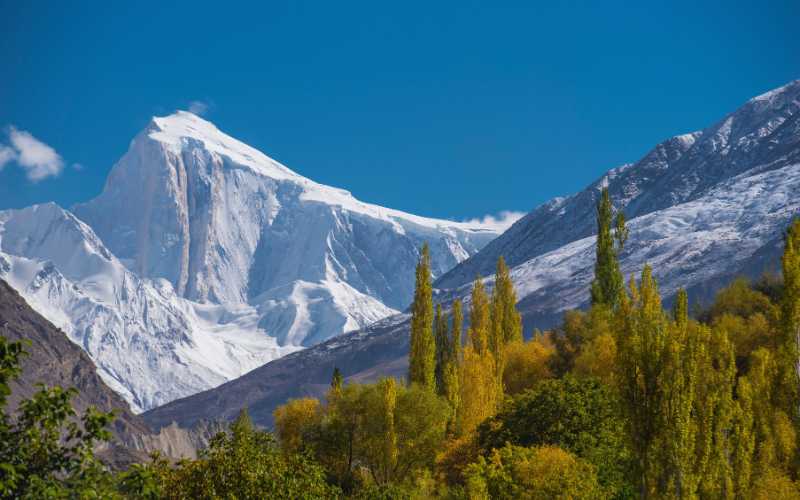 Autumn at Nagar Valley. Northern Area Pakistan