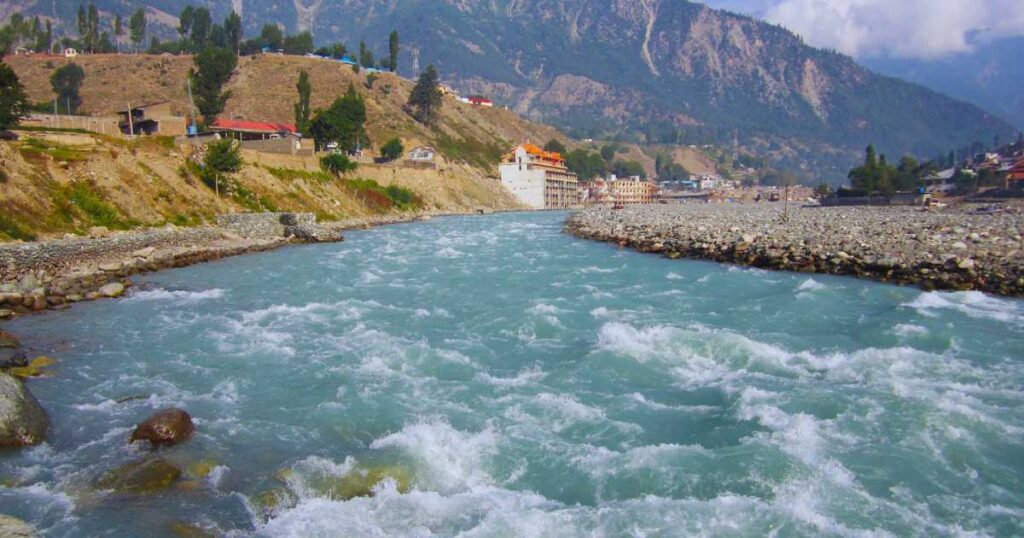 Kalam Valley lake, Northern Pakistan