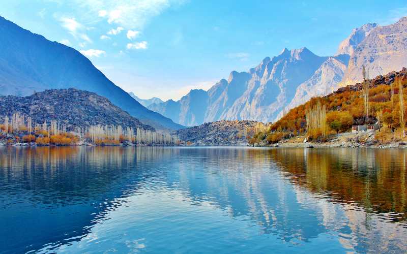 lake view Pakistan's Northern areas