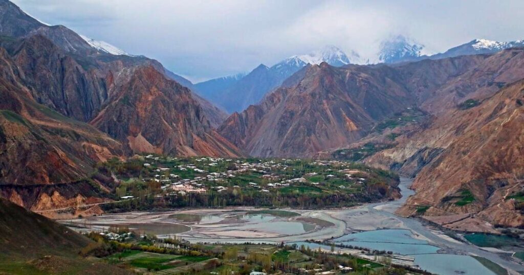 village in Chitral Valley, Northern Pakistan