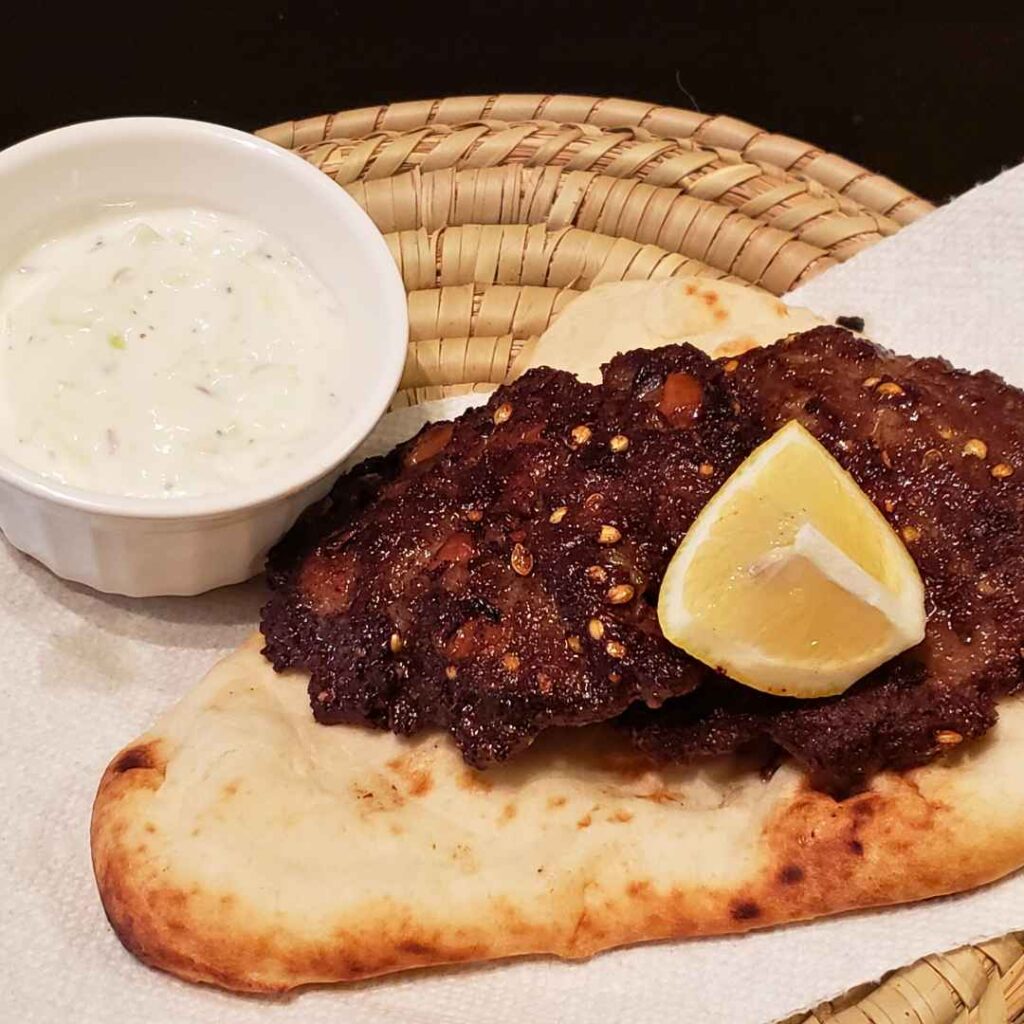 Chapli Kebab