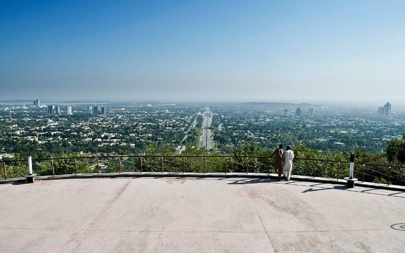 Daman-e Koh, whole city of Islamabad can be seen from it