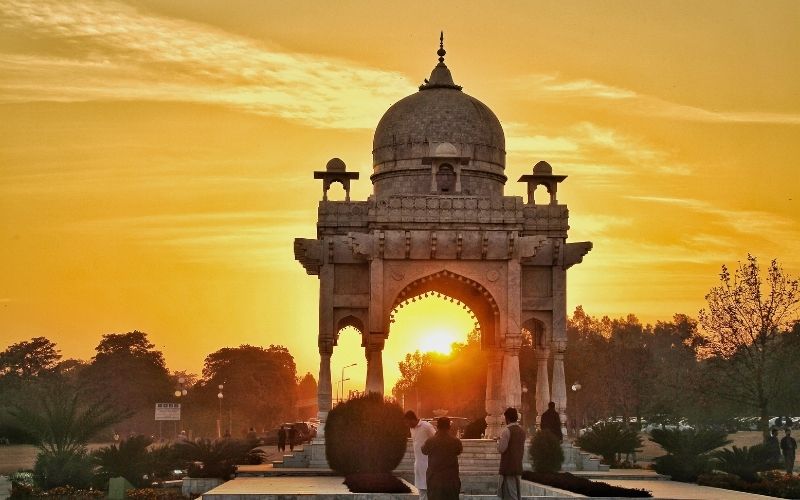 Fatima Jinnah Park Islamabad, Pakistan beautiful sunset