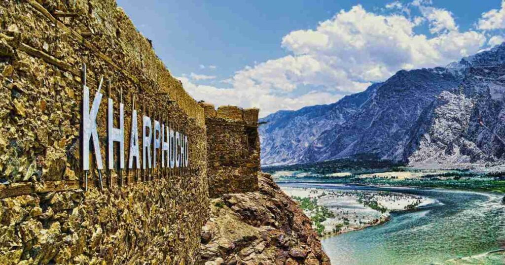 Kharpocho Fort Skardu, Pakistan.