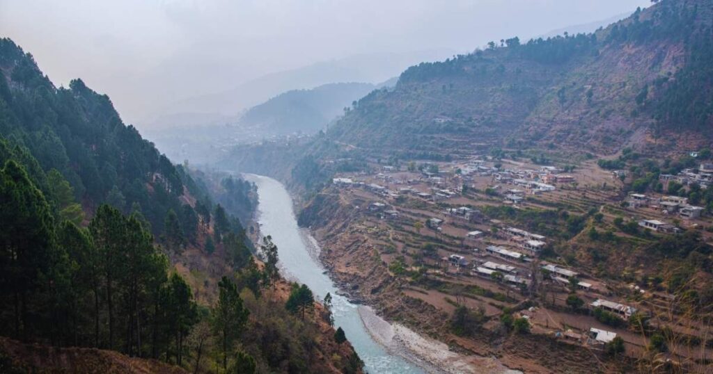 Kunhar River view Naran Kaghan kpk Pakistan 