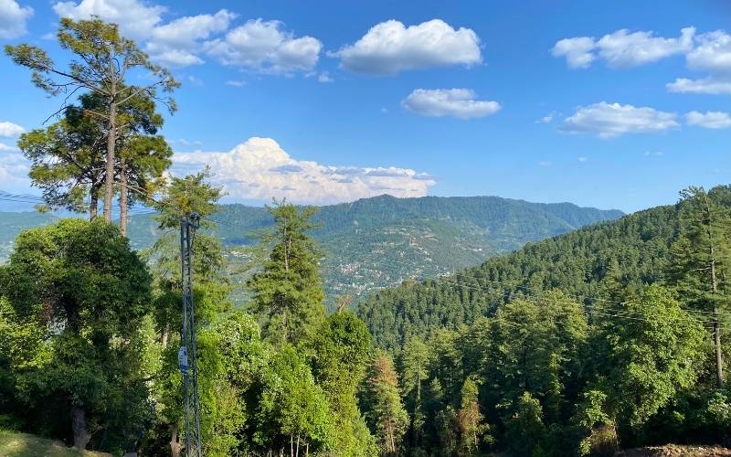 Panoramic view of Murree Hill Station