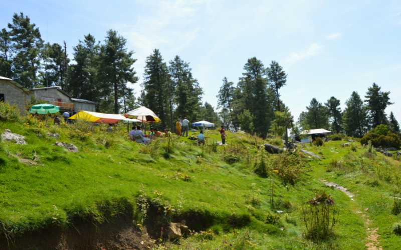 THANDIANI hill top full of greenery and beautiful blue sky