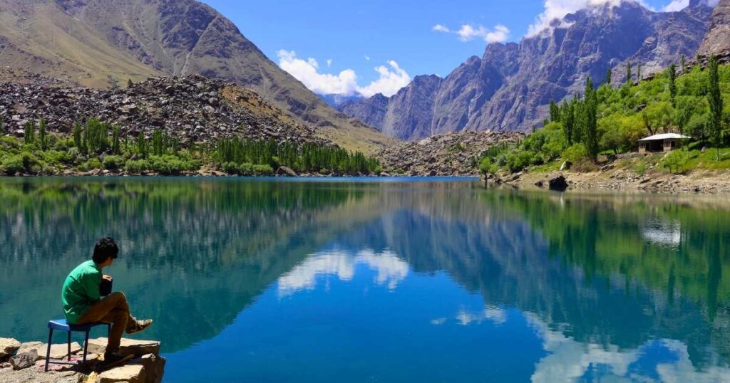 Upper Kachura Lake beautiful view, Skardu Pakistan 