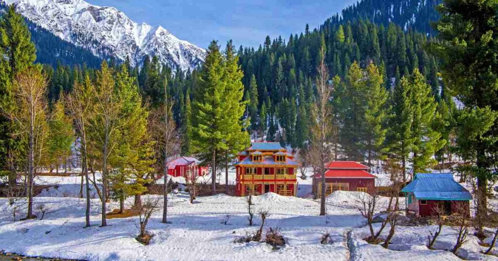 Winter in Taobat, Neelum Valley Azad Kashmir, Pakistan.