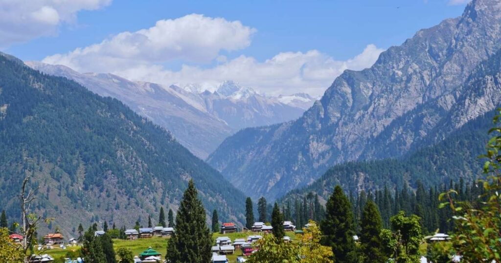 mountains of Kel, azad jammu and kashmir, Pakistan