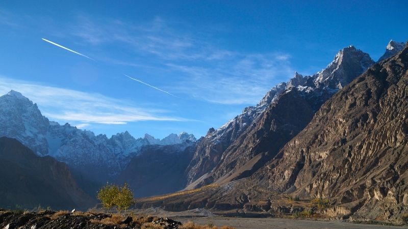 High mountain near Sost , Northern Pakistan