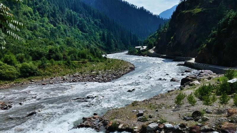 Neelum River, AJK, Pakistan