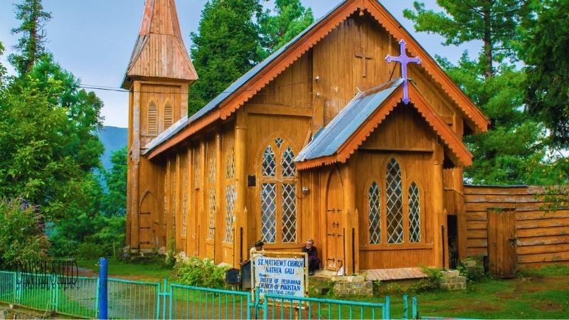 St. Matthew's Church Nathia Gali, kpk, Pakistan