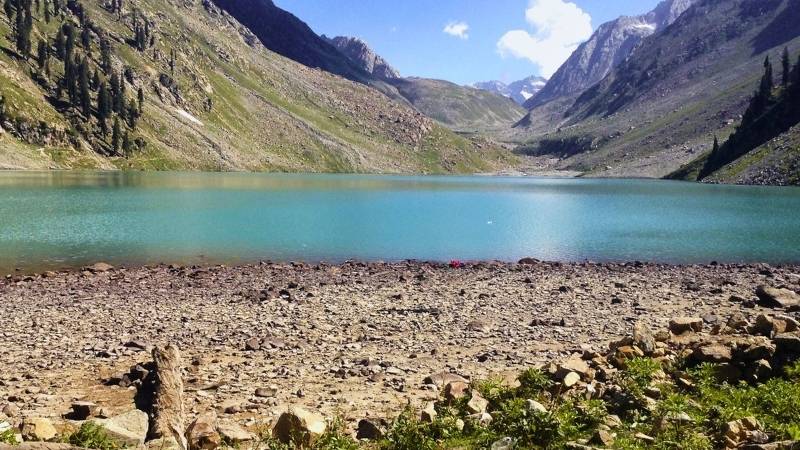 beautiful Kundol Lake, swat valley, Pakistan