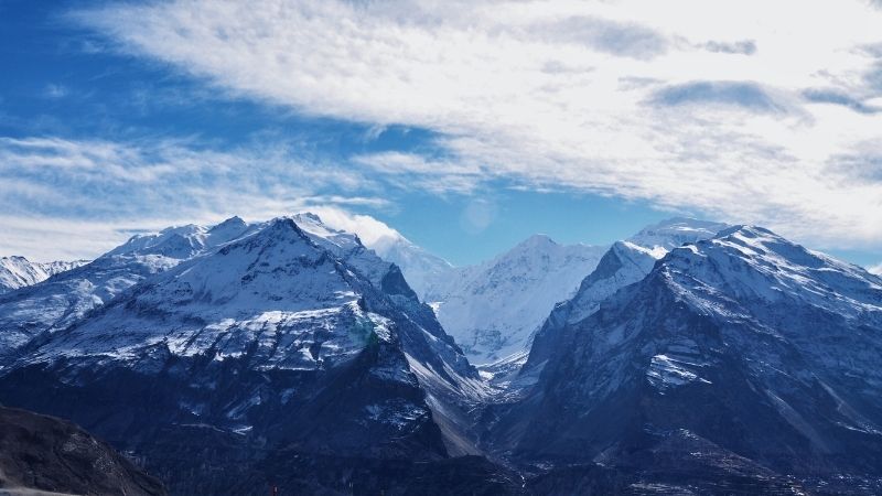 snow capped of Batura Sar, Pakistan, Karakorum, Central Asia